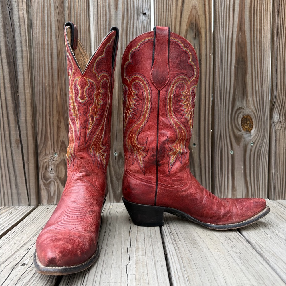 Vintage style ML Leddy Vaquero Boots 8.5 Women